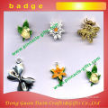 high quality metal design decorative silver emblems for school